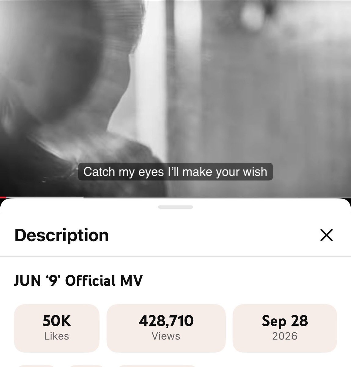 minghaocheoI_'s tweet photo. AROUND 503K VIEWS LEFT TIL WE REACH 1M FOR JUN'S 9 MV! 

CARATS KEEP STREAMING HIS MV AND HIS WHOLE EP ON MUSIC PLATFORMS NOW ❤️‍🔥

https://t.co/9XcvUIA4hg https://t.co/gLeuDYyKWi