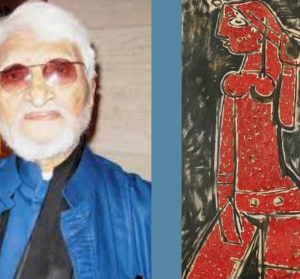 NewsX's tweet photo. 74 Years Later, M.F. Husain’s ‘The Red Girl’ Fetches Rs. 65 Crore: What Makes This 1952 Masterpiece So Valuable?👇https://t.co/n5P2seiyFh
#MFHusain #TheRedGirl #IndianArt #ArtAucti https://t.co/HMdfgj6cn3