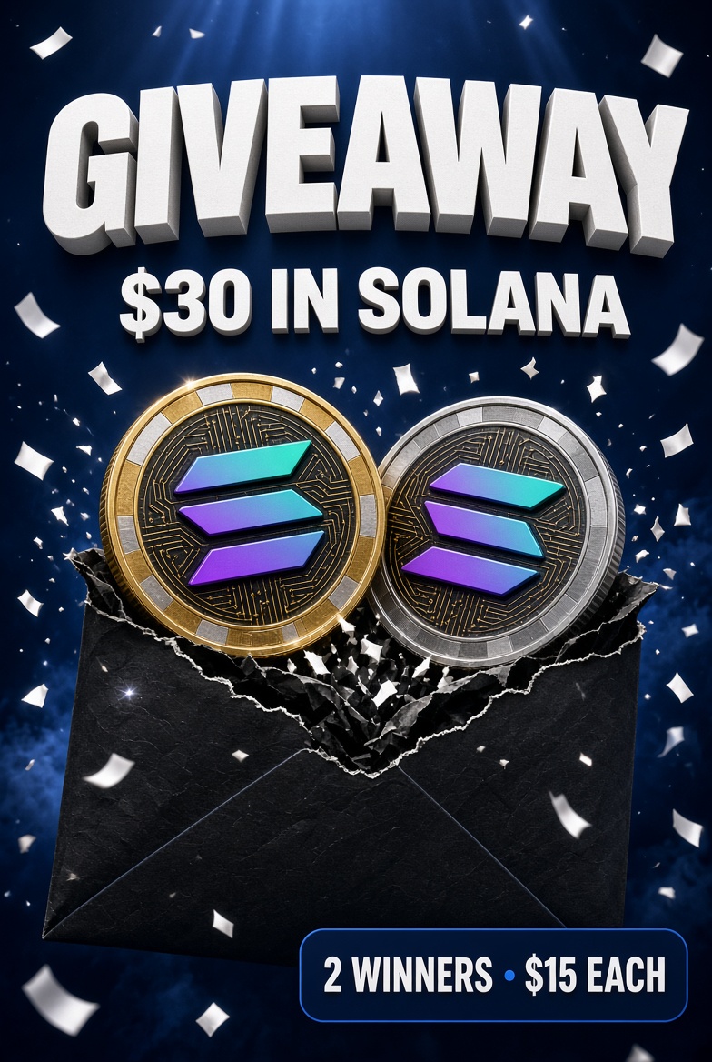 Cashfreecodes's tweet photo. 🎁 30.00$ SOL Giveaway - 2 Winners 🎁

LIKE + RT ✅
TAG 2 FRIENDS 😎
Follow @p1eakcs &amp; @Cashfreecodes 

Rolling Soon ⏳

Simple as that, everyone has a chance. https://t.co/YQXULmQ9JP