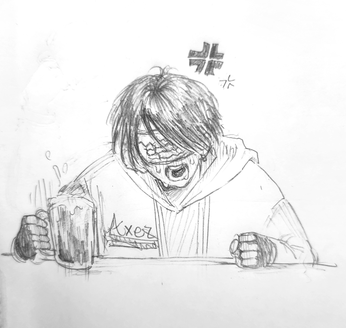 nnnn_n_0's tweet photo. ぜんぜん浮上しない私の代わりにリア友がもぎ描いてくれました(爆泣)
ありがとう、ありがとう、神様です

(#⃣ Mo擬あーと
擬🥢、擬🎧) https://t.co/fchwOMF0uS
