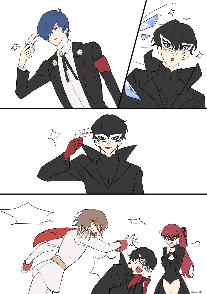 oso0303's tweet photo. #P3R #P5R https://t.co/LyEXun0r0h