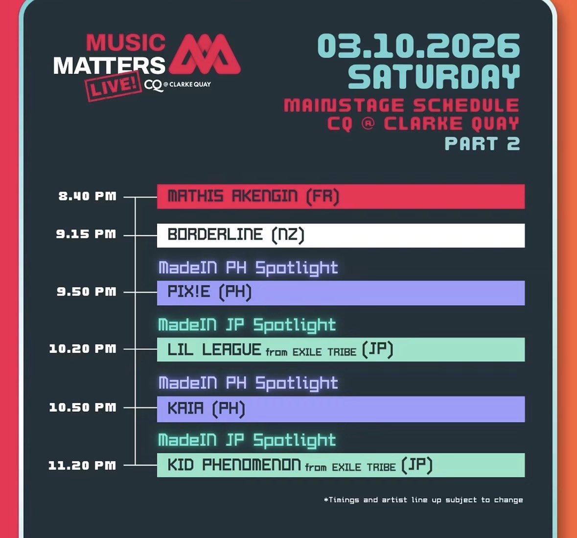 ty_kidico's tweet photo. #MMLive26 #AllThatMatters26 #MusicMattersLive #visitsingapore
#LILLEAGUE 
日本語訳した！
インスタタイテ載ってます。
┈┈┈┈┈┈┈┈┈┈
国際・ローカルのタレントが多すぎて、2つに分けるしかなかった！ 土曜の夜もノンストップの無料ライブミュージックが続くよ！MadeIN PHとMadeIN JPショーケースから、パワフルなアクトたちをフィーチャー！
スペースはすぐ埋まるから、早めにステージ前に来て場所を確保してね。公式バーHarry’sでリフレッシュメントもゲットしよう！🍹
📍 Mainstage CQ @ Clarke Quay 🇫🇷 Mathis Akengin 🇦🇺 Borderline 🇵🇭 pix:e 🇯🇵 LIL LEAGUE from EXILE TRIBE 🇵🇭 KAIA 🇯🇵 KID PHENOMENON from EXILE TRIBE
40以上のアクト。1つのフェスティバル。エンドレスなサウンド。次にあなたが発見するのは誰？

 https://t.co/SJNH5Gka2n