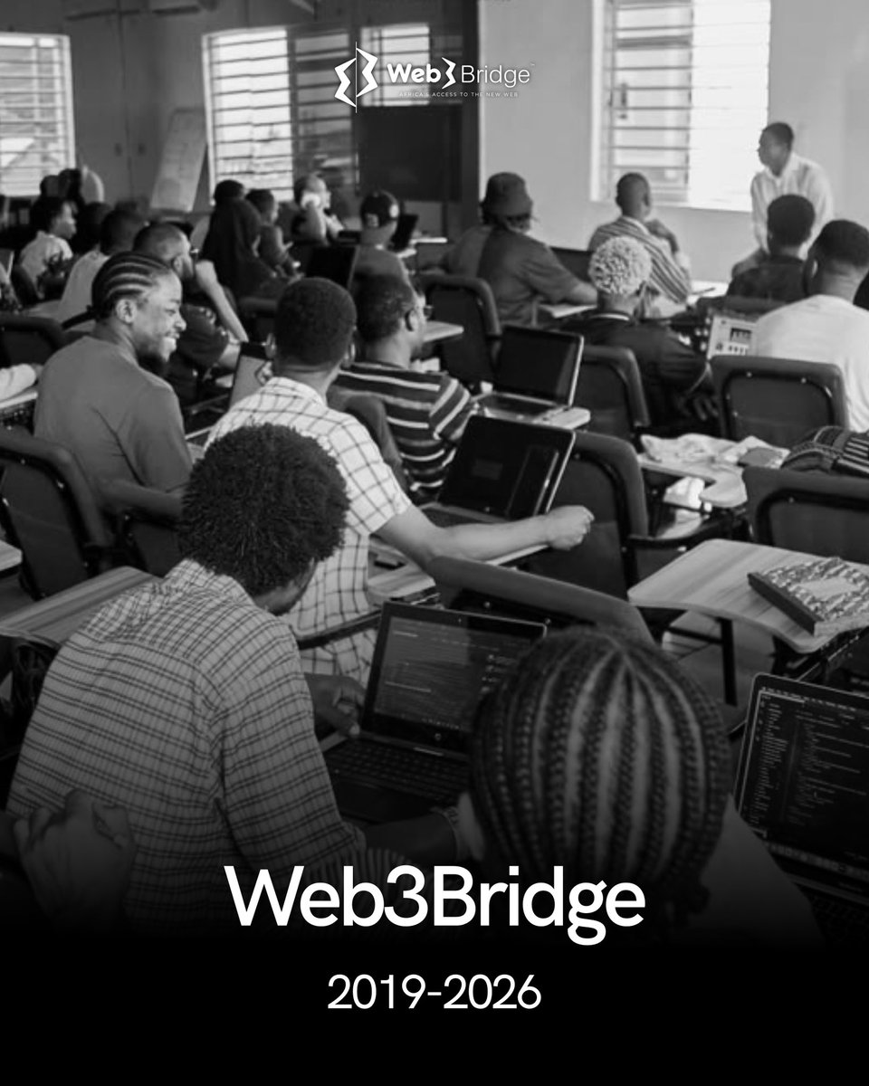 Web3Bridge's tweet photo. We are sad to announce that Web3Bridge has closed up shop.

For the past seven years, Web3Bridge has dedicated itself to training developers from different parts of Africa. It has been an incredible journey for all of us. We have watched people walk through our doors with little more than curiosity and leave as developers, builders, founders and contributors to an ecosystem that was still finding its feet.

But over the years, we have also seen something else.

We have seen the ecosystem change. We have seen the needs of our community change. And we have had to ask ourselves a very important question:

Is training developers enough anymore?

So, as we cross into our seventh year, we have decided to….. stay tuned.