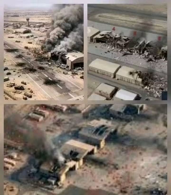 D_S_ALHARBI's tweet photo. تدمير قاعدة بوصاصو العسكرية شمال إثيوبيا التي تنطلق منها مسيرات المليشيا لتشن غارات على السودان https://t.co/OBOszvEB53