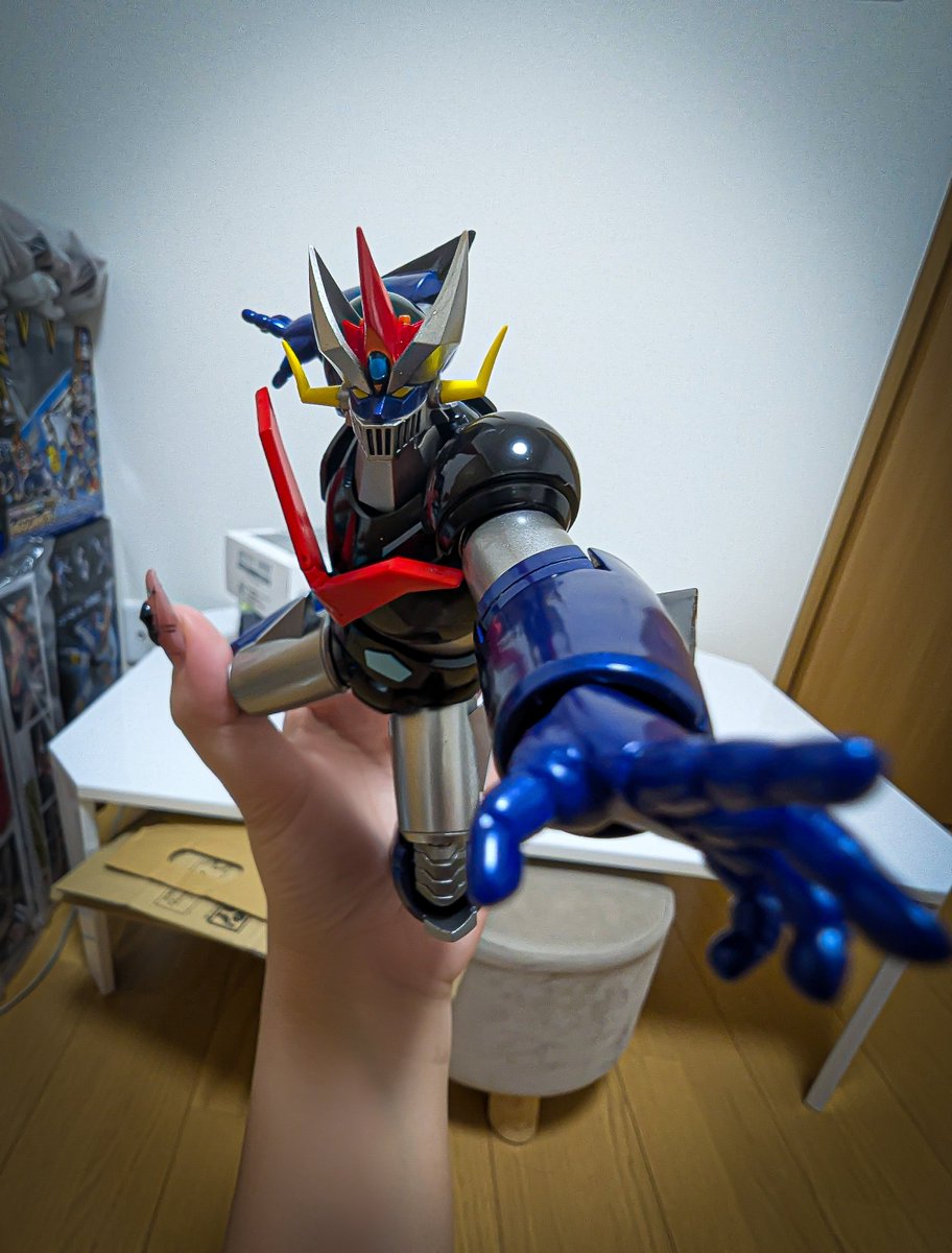 kh8131271916970's tweet photo. 広角レンズ良いですよね
あの、ぐぉおおおおって来て
やられちゃう寸前みたいな感じに
見えるんだよね！！
(説明がヘタっ!!)

#kiriホビ https://t.co/dYEZxv8Zn9