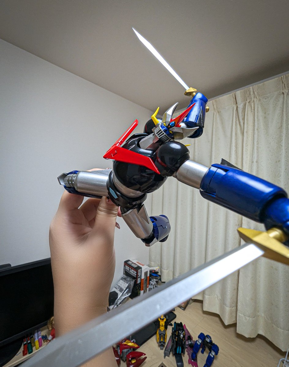 kh8131271916970's tweet photo. 広角レンズ良いですよね
あの、ぐぉおおおおって来て
やられちゃう寸前みたいな感じに
見えるんだよね！！
(説明がヘタっ!!)

#kiriホビ https://t.co/dYEZxv8Zn9