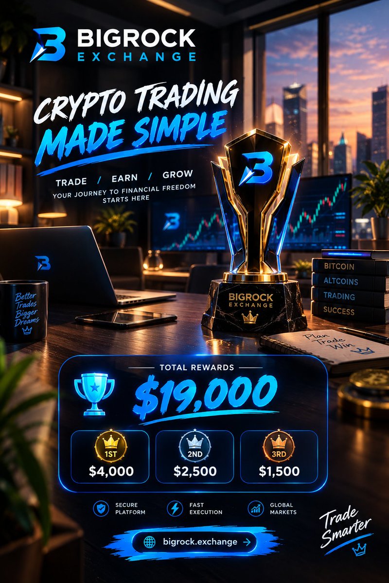 Amara9051's tweet photo. People trading on scam exchanges and getting hacked &amp; rugged everytime.
 Now it's time to move to @Bigrock_EX that is specially built with high security features so everyone can trade with ease. Jump into it's trading competition to enjoy rewards
Reward for top 30
@Bigrock_EX https://t.co/aM3Yyes5rO
