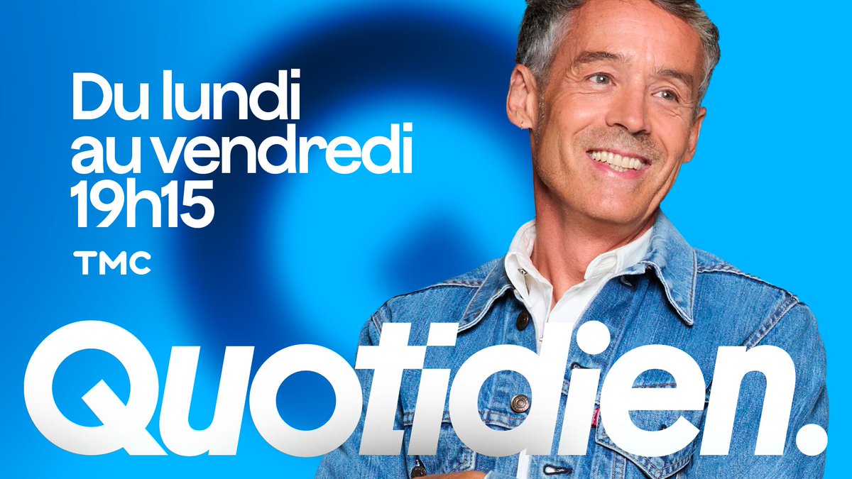 TF1Pro's tweet photo. #Audiences @TMCtv

#Quotidien avec #IsabelleHuppert #SandrineKiberlain #AnneMarivin

🔥TALK SHOW N°1 sur les jeunes avec 10% de PdA 15-34

🏆TALK-SHOW N°1 sur les cibles principales avec 11% PdA 25-49et 12% PdA iCSP+

✨1,5M tvsp https://t.co/4bocYUzFit