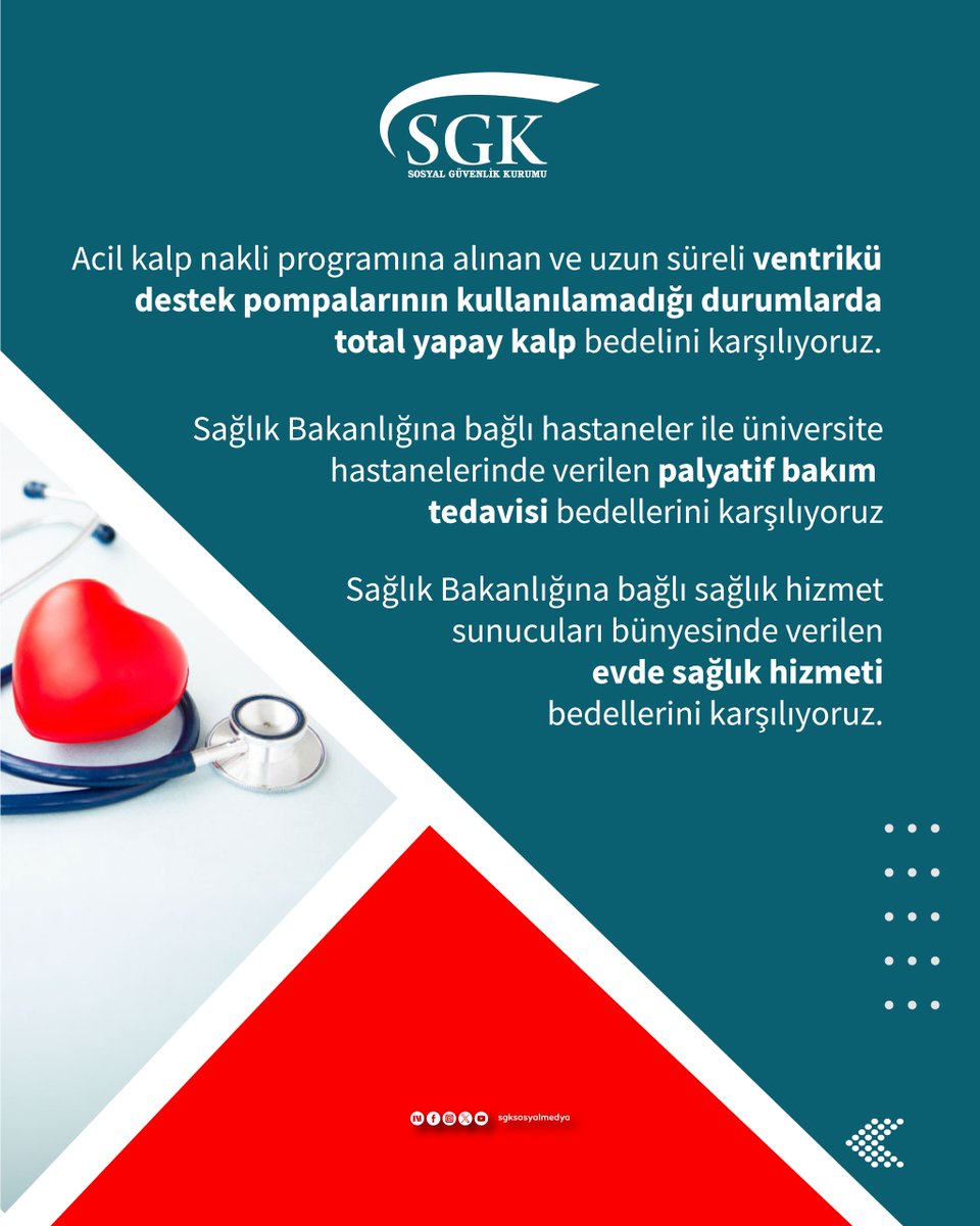 sgksosyalmedya's tweet photo. Genel sağlık sigortası ile kalp sağlığınız güvende ❤️

#DünyaKalpGünü https://t.co/pkAt5i2s2X