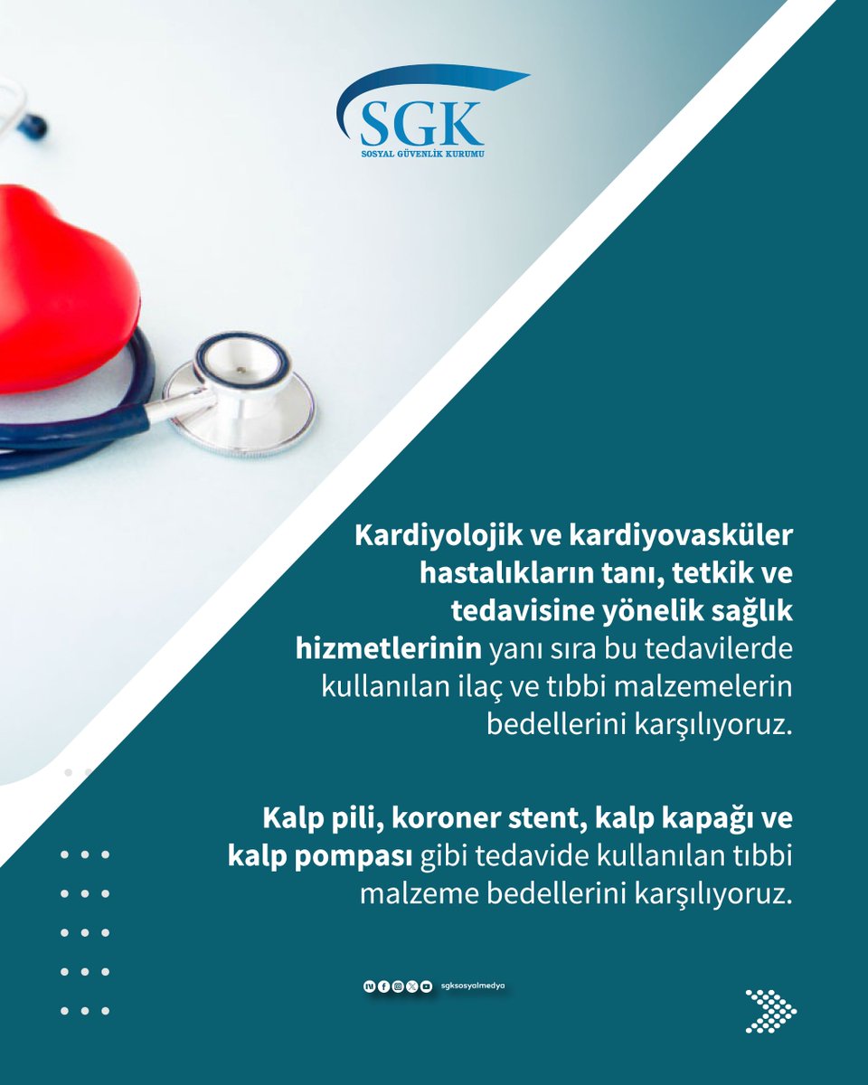 sgksosyalmedya's tweet photo. Genel sağlık sigortası ile kalp sağlığınız güvende ❤️

#DünyaKalpGünü https://t.co/pkAt5i2s2X