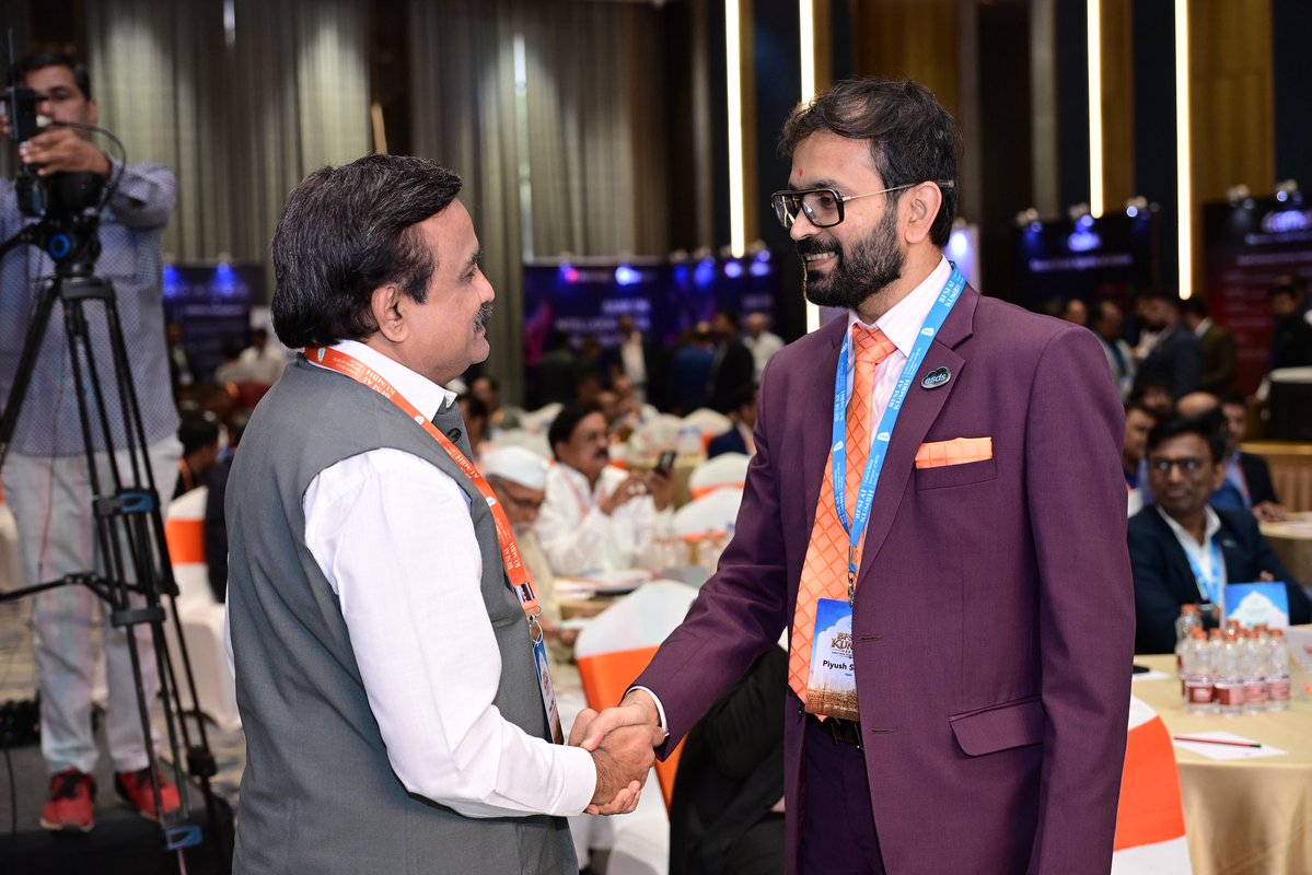 ESDSPiyush's tweet photo. Three days in Nashik. 300+ banking leaders. 36+ technology partners. One question kept coming back in different forms:

As Al moves deeper into BFSI, how do we make sure innovation keeps pace with trust?

The urgency is real. In the first six months of 2026 alone, Indians filed 12.7 lakh cyber-fraud complaints and reported losses of over ₹10,000 crore. Maharashtra, our own state, lost more money than any other. Only about 29% of it could be frozen in time.

At BFSI Al Kumbh 2026, we spoke plainly about the threats Al has made cheaper and faster:

- Deepfake voice and video: a “chairman” approving a transfer he never approved

- Flawless phishing in Marathi and Hindi,
written by machines at scale

- Mule-account networks run by software, moving money before anyone notices

- Digital-arrest scams that exploit a customer’s trust in a uniform on a video call

- Customer data sitting in systems banks
cannot audit, under laws they do not control

Crime used to need skill. Now it needs a subscription.

The response has to be collective. That was the most important outcome of these three days. Banking leaders agreed to work closely with ESDS and our partners on real-time fraud detection, sovereign and auditable data, and resilient infrastructure, so their customers get banking that is faster and safer. No cooperative bank should have to fight this alone.

My connection with BFSI is personal. My father spent part of his career with Bank of Baroda. Growing up, I saw that banking runs on trust. Today, trust is no longer just about reputation. It is about resilience.

There were lighter moments too. A robot that could converse, dance and demonstrate Kung Fu reminded us that technology can still surprise us.

Al will change BFSI. With 170+ BFSI institutions working with ESDS, our responsibility is to make that change useful, secure and worthy of the trust this sector has built over generations.

Thank you to every banker, partner and team member who made the Kumbh happen. The work starts now.

#BFSIAlKumbh #AlinBanking
#CyberSecurity #DigitalTrust #sovereigncloud