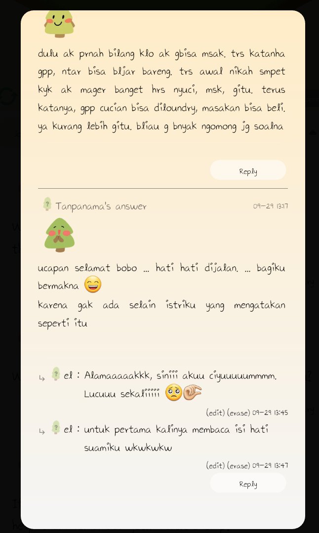 bvblycious's tweet photo. Makasih utk app enih, ak jdi tau isi hati swamiku https://t.co/VbRLMu1dNu