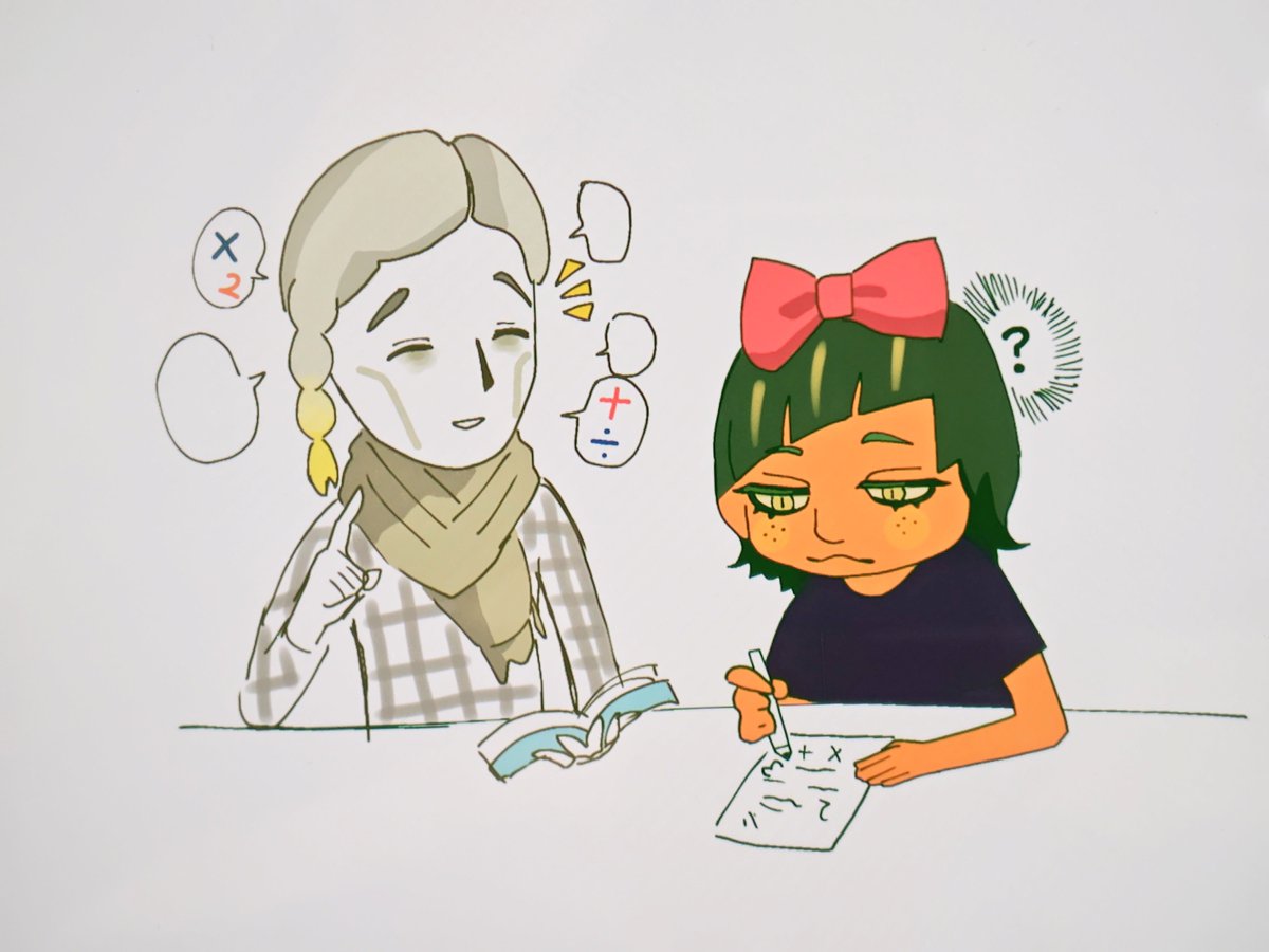 puruururxj's tweet photo. 勉強をみてもらうカボネル
しもやに教わっててほしぃ📚️
#るんばぁーと https://t.co/Hm5xrktcvN