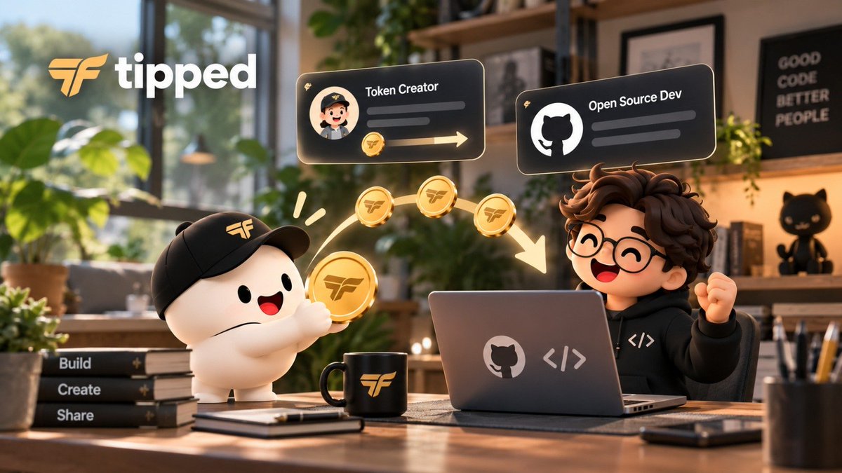 Tippedonbrew's tweet photo. Tipped makes it simple to reward people for what they create.

Whether it’s a developer sharing open-source tech or a creator building something valuable, anyone can be rewarded through their online identity.

https://t.co/1huCZmPleW https://t.co/TZOF9bQW9Z