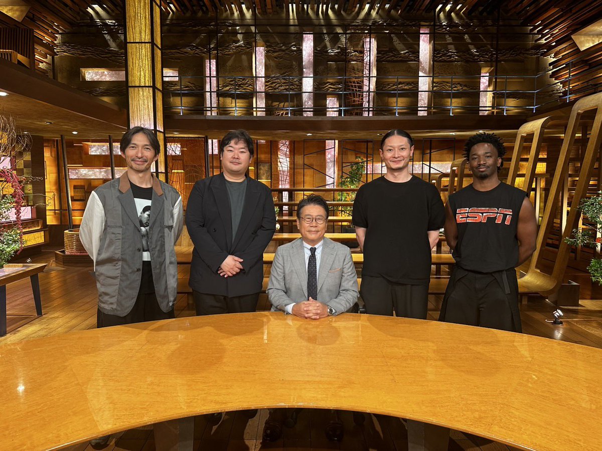 YutaBandoh's tweet photo. 2026.9.28
報道ステーション Hodo Station
with @bigyuki @jharisyokley @atsu_maki 
#報道ステーション #テレビ朝日 #tvasahi https://t.co/EXqat6VLj1