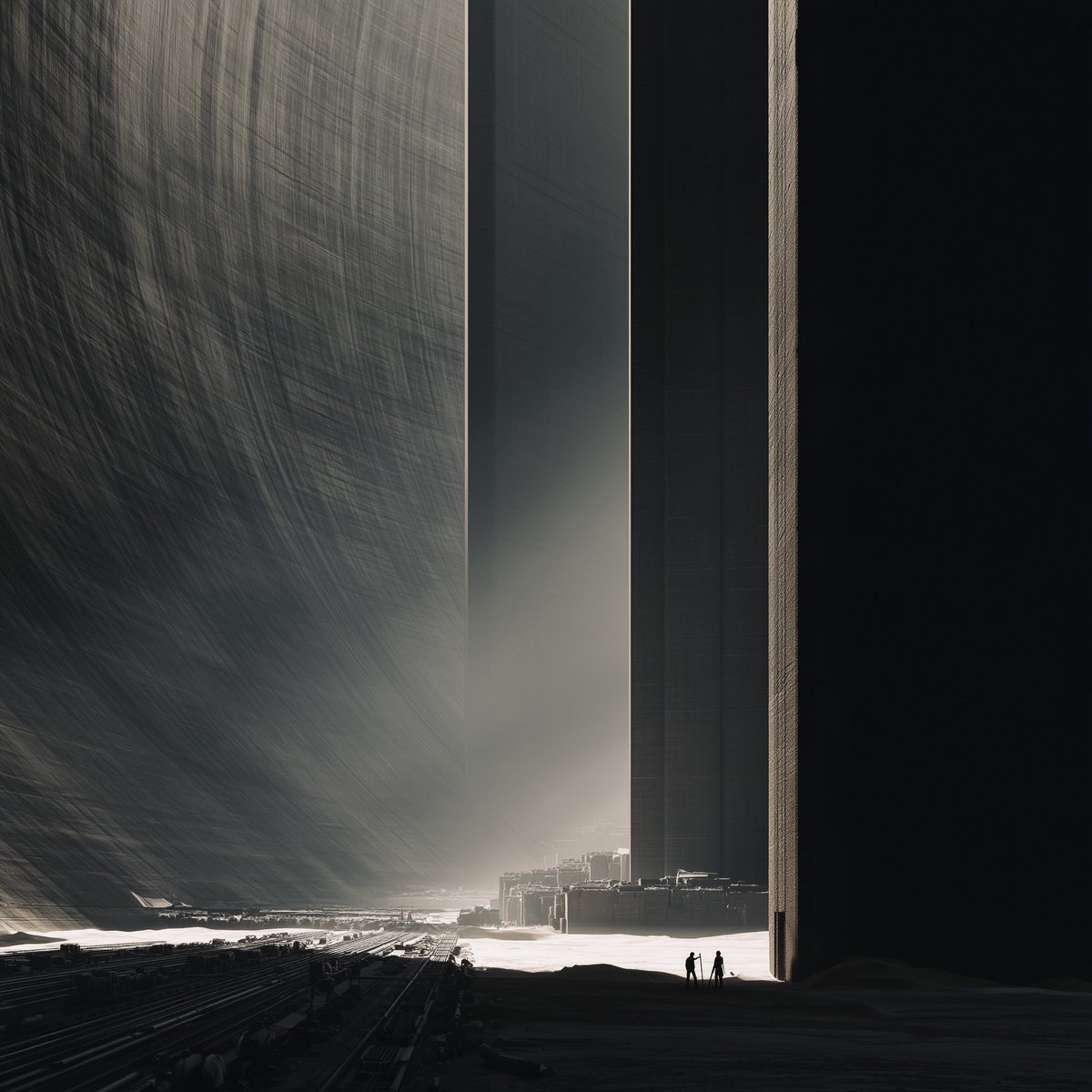 RamaFieldNotes's tweet photo. RAMA FIELD NOTE 016 — THE CITY
Rama had cities. Whether they had ever been meant for inhabitants was another question.