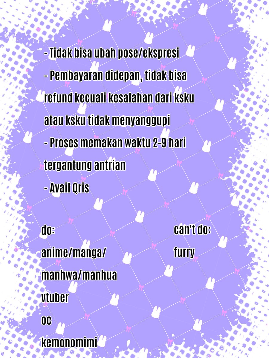 ruyumeru's tweet photo. Like + Rts are appreciate.
Halo guys, aku buka urgent comms ych #SayWoof sampe target terpenuhi. Jangan lupa baca ToS dan waktu pengerjaannya ya. Langsung ketuk dm ku aja^^
#OpenCommission #CommissionOpen #Art https://t.co/0W2i9qkIxr
