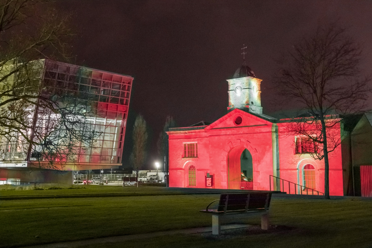KildareCoCo's tweet photo. Today is World Heart Day.

To show our support of the Irish Heart Foundation and people living with heart disease and stroke across Ireland, we will be lighting up in red -virtually! 
@Irishheart_ie

#Kildare #YourCouncil https://t.co/FKXwZDqpL3