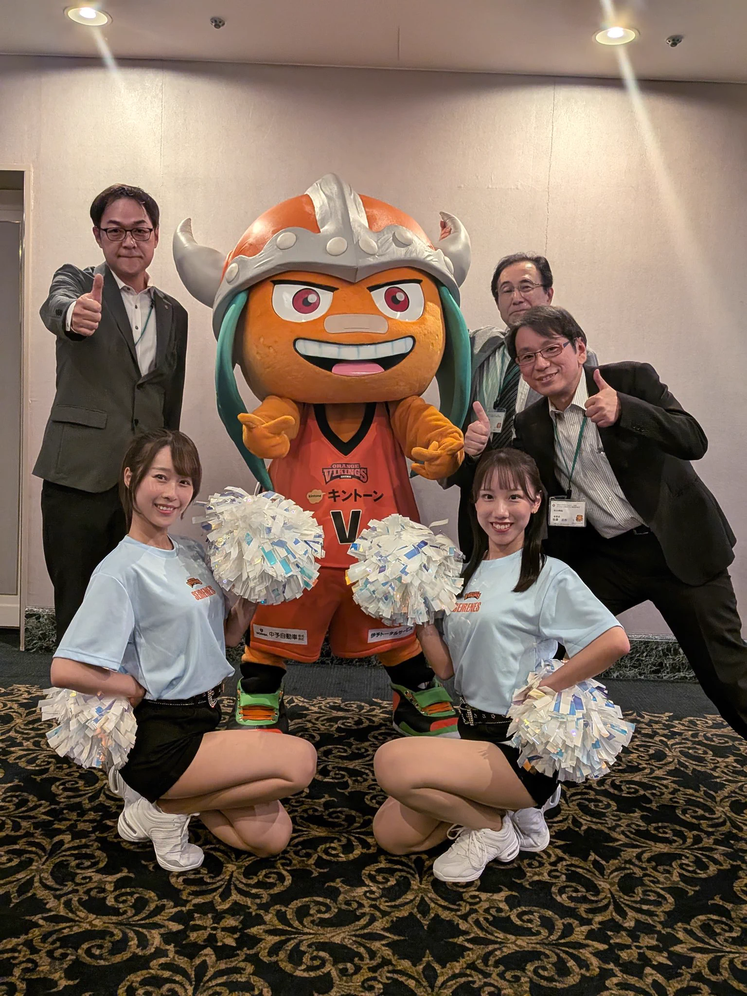 愛媛オレンジバイキングス в X: „9/11(金)に行われた 「済生会中四国