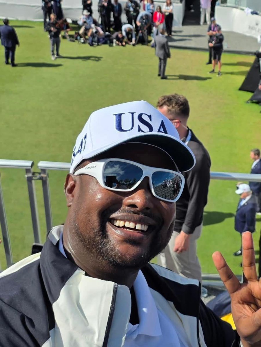 KenyanFever2's tweet photo. Chicago added another memorable chapter to Oketch Salah’s USA Tour, with family breakfast followed by an exciting visit to Medinah Golf Club for the Presidents Cup and its unforgettable atmosphere. https://t.co/YmXFJ5z3yz