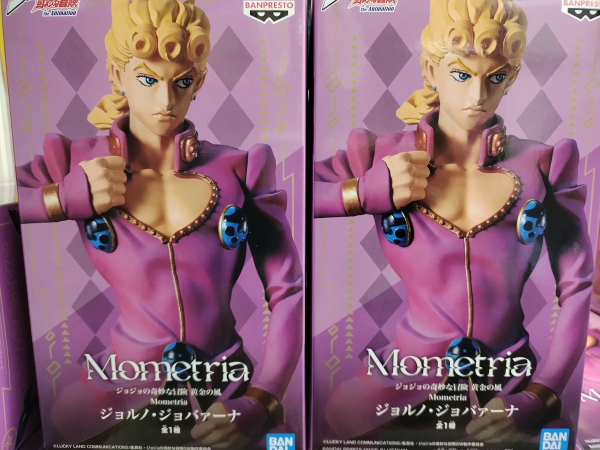 otaichihime's tweet photo. 🌟本日の入荷景品情報🌟

・ジョジョの奇妙な冒険　黄金の風　Mometria　ジョルノ・ジョバァーナ   
・ジョジョの奇妙な冒険　黄金の風　Mometria　ディアボロ
・ポケットモンスター　SOFVIMATES～ミュウツー～

稼働中です🤩 https://t.co/MoCez4SdW2
