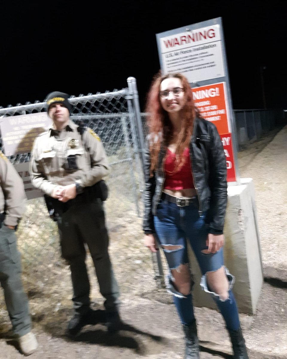 rip93807's tweet photo. This pic came up from 7 years ago at the 2019 area 51 raid. Pls excuse my hair I was tripping balls on acid and just had a brief but intense confrontation with a US air force helicopter

Can't go into detail but I promise me and my friends went further than any of these posers 🤣 https://t.co/4m35IPhvMQ