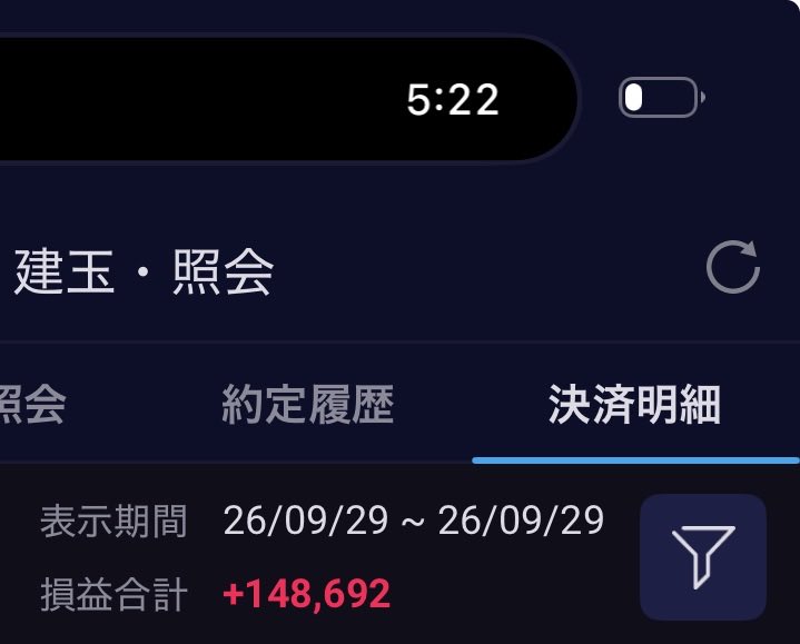 polite_traderr's tweet photo. 9/29ds引け乙
昨晩からずっとレンジでもう少しヤラレるかと思ったけどなんとか利益積み。やっぱトレードはチャート画面から目を離してナンボだな。��り付いてると時間と金のサンクコスト��識で感情が入りやすい
コスパ良くテキトーにいこう

■9/29ns 証拠金：103.4万(増)
全くわからんけど結局下かな https://t.co/QZwgeXCYBr