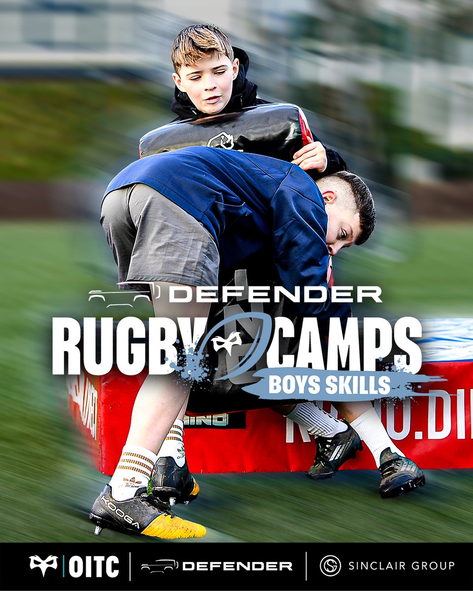 CommunityOsprey's tweet photo. Boys &amp; Girls Skill Camps are coming to St Helen's on 30th October! 🏉

Train where the Ospreys will train, develop your game &amp; gain insight into what it takes to perform at the highest level, under the guidance of top-level coaches💪

Book your space now 👉https://t.co/vCwrwY7jyz https://t.co/MRmzWbTbSG