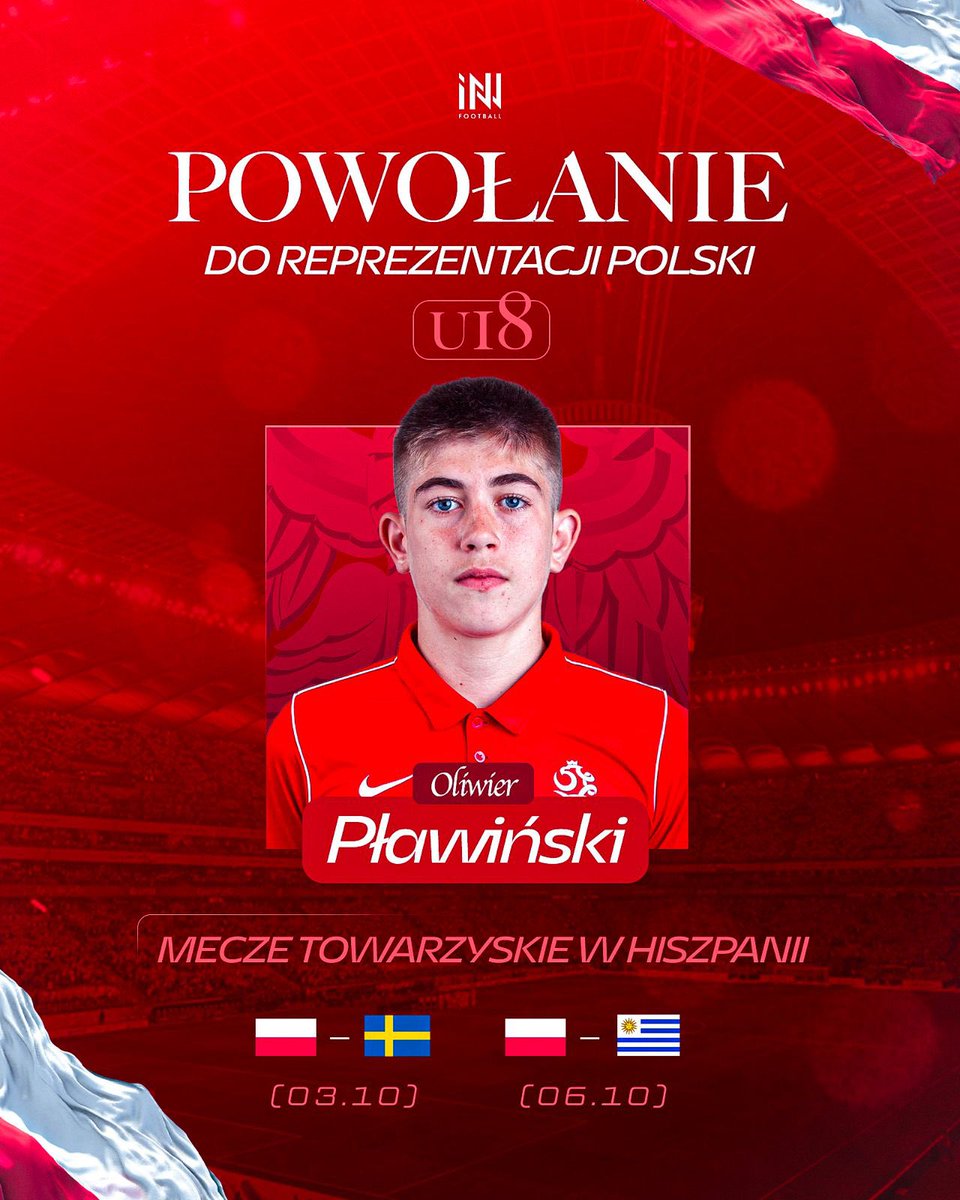 INNfootball_'s tweet photo. Dodatkowe powołanie🇵🇱🦅 https://t.co/uRbM1gFdkR