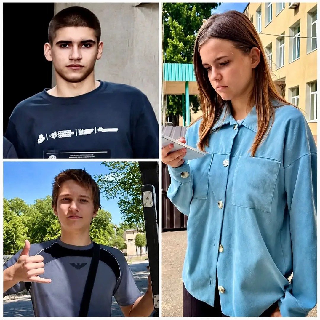 CrimeanVoyager's tweet photo. In just 24 hours, russians killed three Ukrainian children:

🌹 Kateryna Budko, 16. An 11th-grade student. Killed by a guided bomb in Sumy on September 27.

🌹 Ruslan Bereshchuk, 15. Killed on September 28 in a strike on a logistics company in Synelnykove.

🌹 Oleksandr Hubenko, 17. Killed alongside Ruslan.

While russia cynically tells the UN it is striking “military targets,” its attacks are killing children, destroying families and stealing entire futures.

These are their names. The world must know them. The world must remember them.

The world has no right to forget what russia is doing.