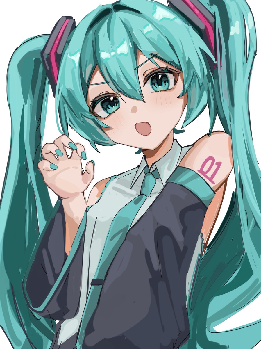 yoshinani_taro's tweet photo. 落書きミクちゃん♡ https://t.co/6OrAMcQpcD