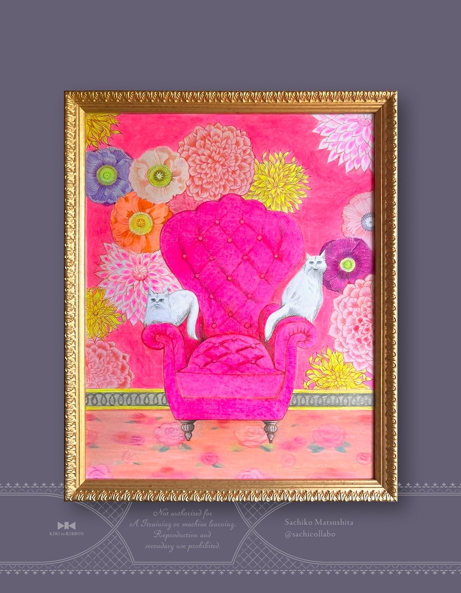 KIRI_to_RIBBON's tweet photo. 🌷今夜9/29【21時】締切
🌷新作通販

　「描く手」から
　「愛しむ手」へ——

松下さちこ様の個展《What makes me, me——「私」を「私」たらしめるもの》の作品販売の締切が近づいてきました。

連日、たくさんの閲覧とご購入をいただきまして、誠にありがとうございます。

松下さまの「描く手」から、選んでくださるあなたの「愛しむ手」へと、「私」として生きるためのアミュレットとなる作品を手渡すことができましたら嬉しいです。

菫色のウィンドウを最後まで、どうぞゆっくりご覧くださいませ。

🌷Online Shopリンクはツリーへ