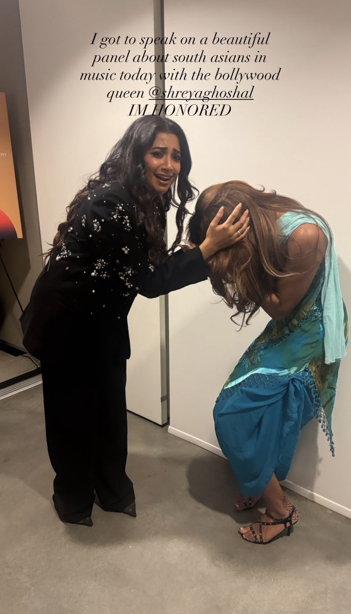 browngirlscene's tweet photo. OMG LARA X SHREYA GHOSHAL https://t.co/VZ8WWH8yPG