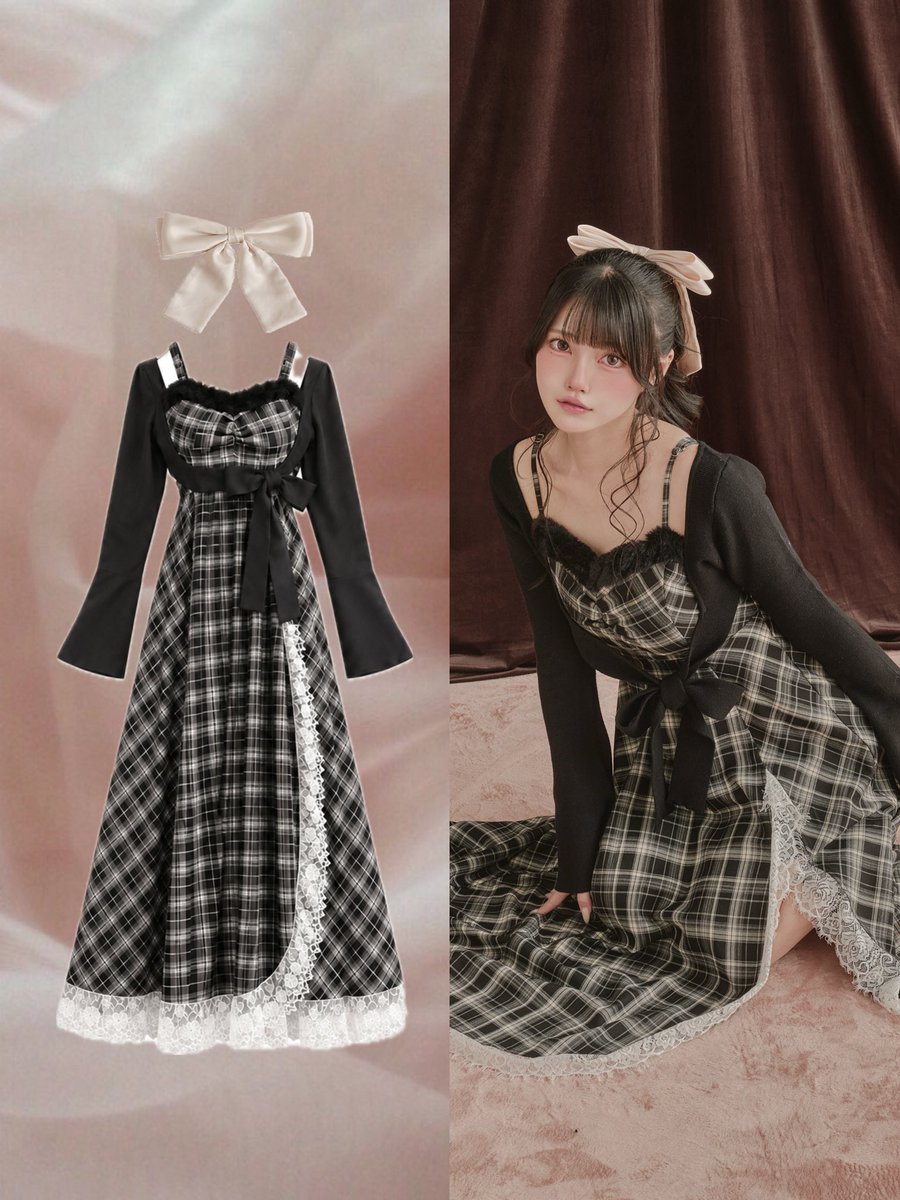 _cherelle___'s tweet photo. ❤︎ 𝐂𝐡𝐞𝐫𝐞𝐥𝐥𝐞 𝐛𝐲 𝐏𝐚𝐥𝐞𝐥𝐟𝐲 𝟏𝐬𝐭 𝐝𝐫𝐨𝐩 ❤︎

オープン記念アイテムとして、Palelfy初のロングワンピースを展開⟡.·
同時発売のニットボレロと合わせると大人な甘さに♡

10/8thu 12:00~𝒁𝑶𝒁𝑶𝑻𝑶𝑾𝑵 🐈‍⬛♡ https://t.co/fGeGheMONS