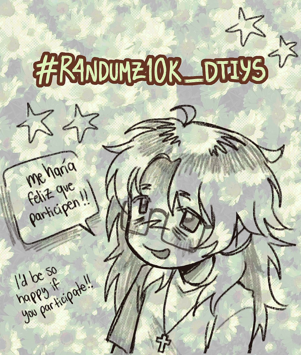 r4ndumz's tweet photo. My DTIYS por los 10k en instagram‼️⭐
Si alguien quisiera participar, pueden hacerlo en ig (r4ndumz), ahí están las reglas y premios (˶˃ ᵕ ˂˶) .ᐟ.ᐟ
#dtiys #drawthisinyourstyle #oc https://t.co/gcz7SfNnrg