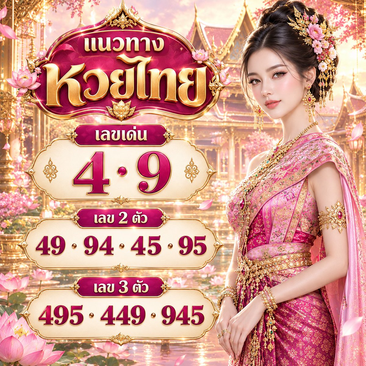mahmorx's tweet photo. 🌸✨เปิดโพยแนวทางหวยรัฐบาลไทย 🎯💰

💎 อัตราจ่ายครบ จัดเต็มทุกเลข
🔥 3 ตัวบน บาทละ 1,100
💰 2 ตัวบน-ล่าง บาทละ 110

🍀 เช็กแนวทางให้พร้อม แล้วลุ้นไปด้วยกัน!
🌸 https://t.co/vUUhIs18AS 
🌸 https://t.co/7Obr0WKmVZ

#หวยรัฐบาลไทย #เลขเด็ดงวดนี้ #แนวทางหวย #หวยไทย https://t.co/XfEhrgljbp