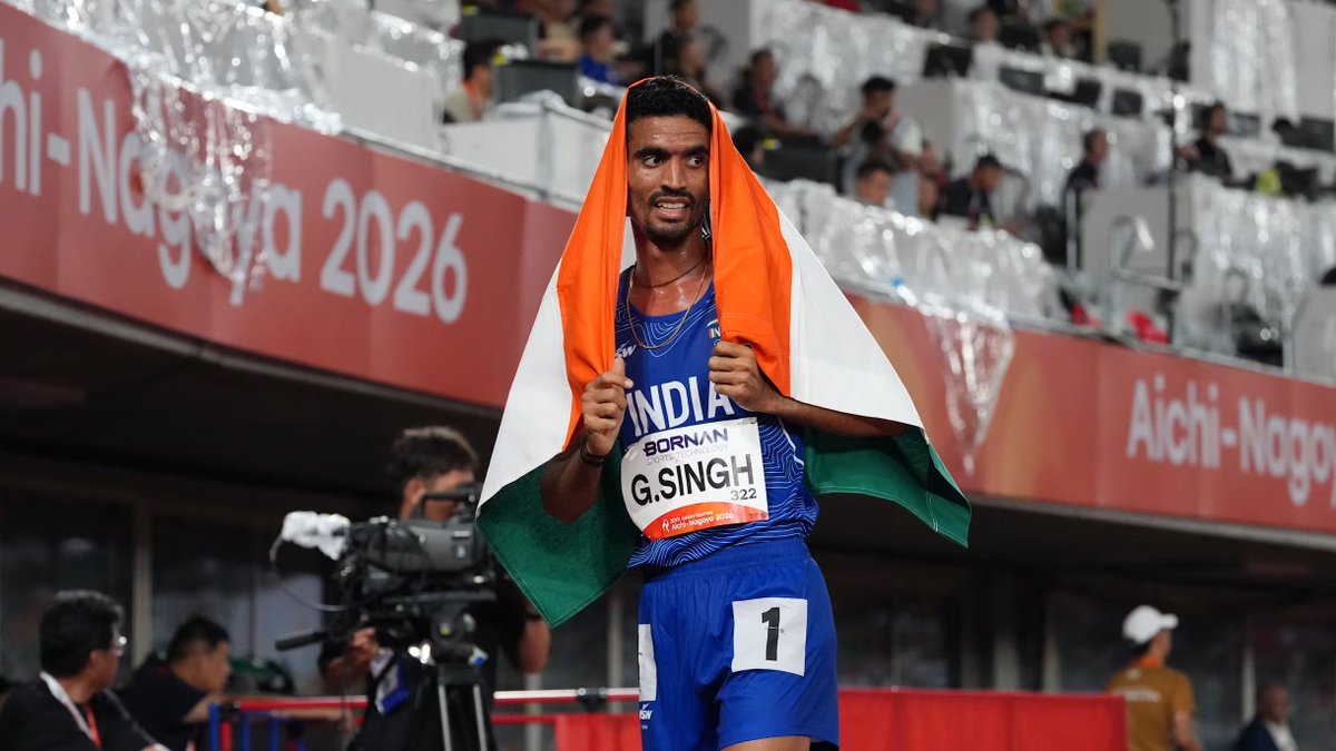 liveloot_deals's tweet photo. Gulveer’s Silver Streak of Victory!

Congratulations, Gulveer Singh, on scripting another memorable chapter — a second Silver Medal 🥈 at #AsianGames2026.

Your spectacular run in the Men’s 1500m adds another feather to India’s crown.

May victory always be yours. 🇮🇳

#AsianGames2026 #TeamIndia #Athletics