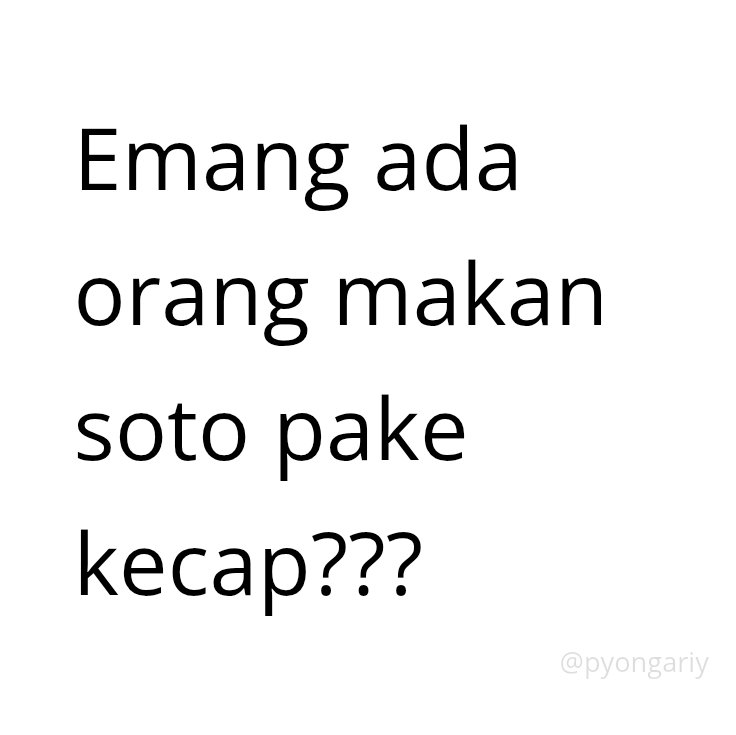pyongariy's tweet photo. Sekte apatuh https://t.co/GxkNpQMRaG