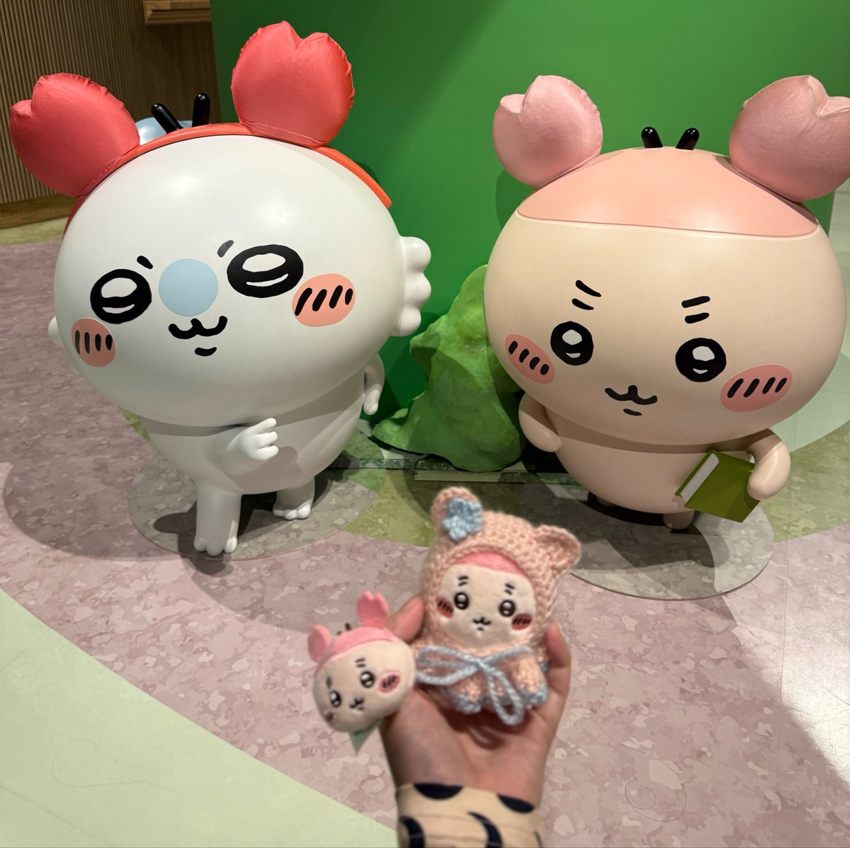 __lapin52's tweet photo. 初ちいかわパーク楽しかった🥺
グリとか何したらいいか分からんからこれまであんまりやってこやんかったけど楽しかった✨
ハロウィングッズは可愛くて買っちゃった🎃 https://t.co/fw8MFVzcaT