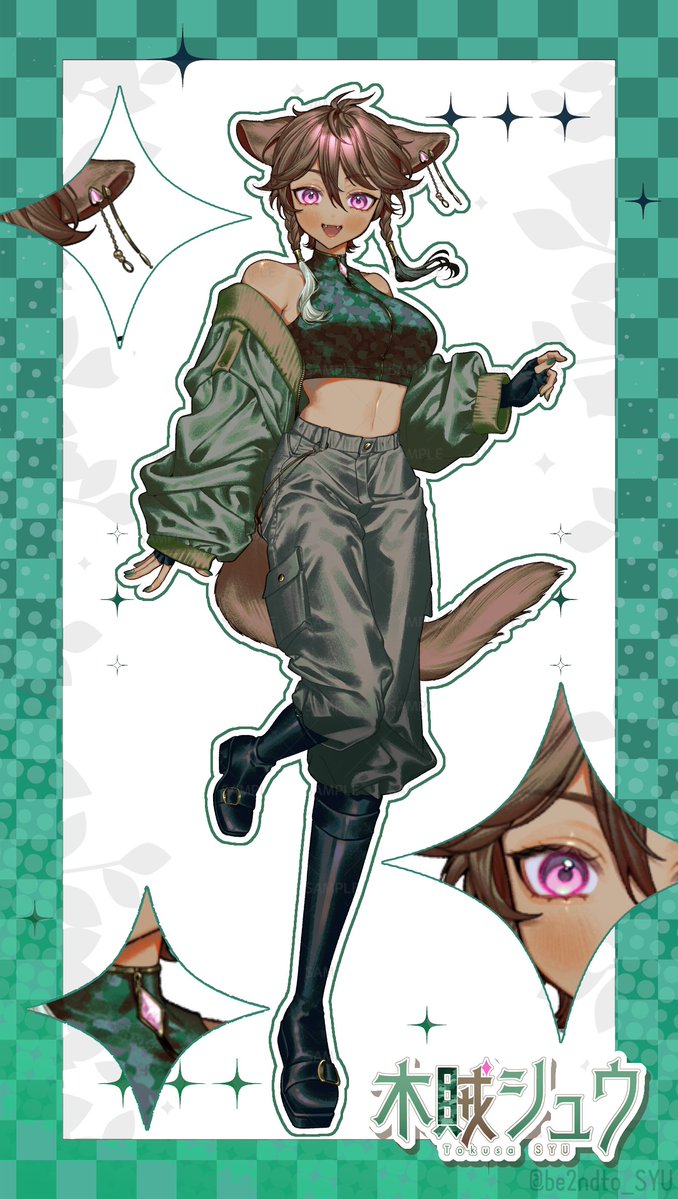 be2ndto_SYU's tweet photo. #立ち絵公開 
こんにちわおーん！
バーチャルに生きる人狼、木賊シュウです🐺🌿

りみれす研修生💙
創作と歌が好きなマイペース広島弁Vライバー
ホラーがニガテでやると口が悪くなる!?

バーチャルの世界で名を届けることを
目標にしています🌐

9月30日デビュー！✨✨
#IRIAMライバーさんと繋がりたい https://t.co/Y662ldFdAP