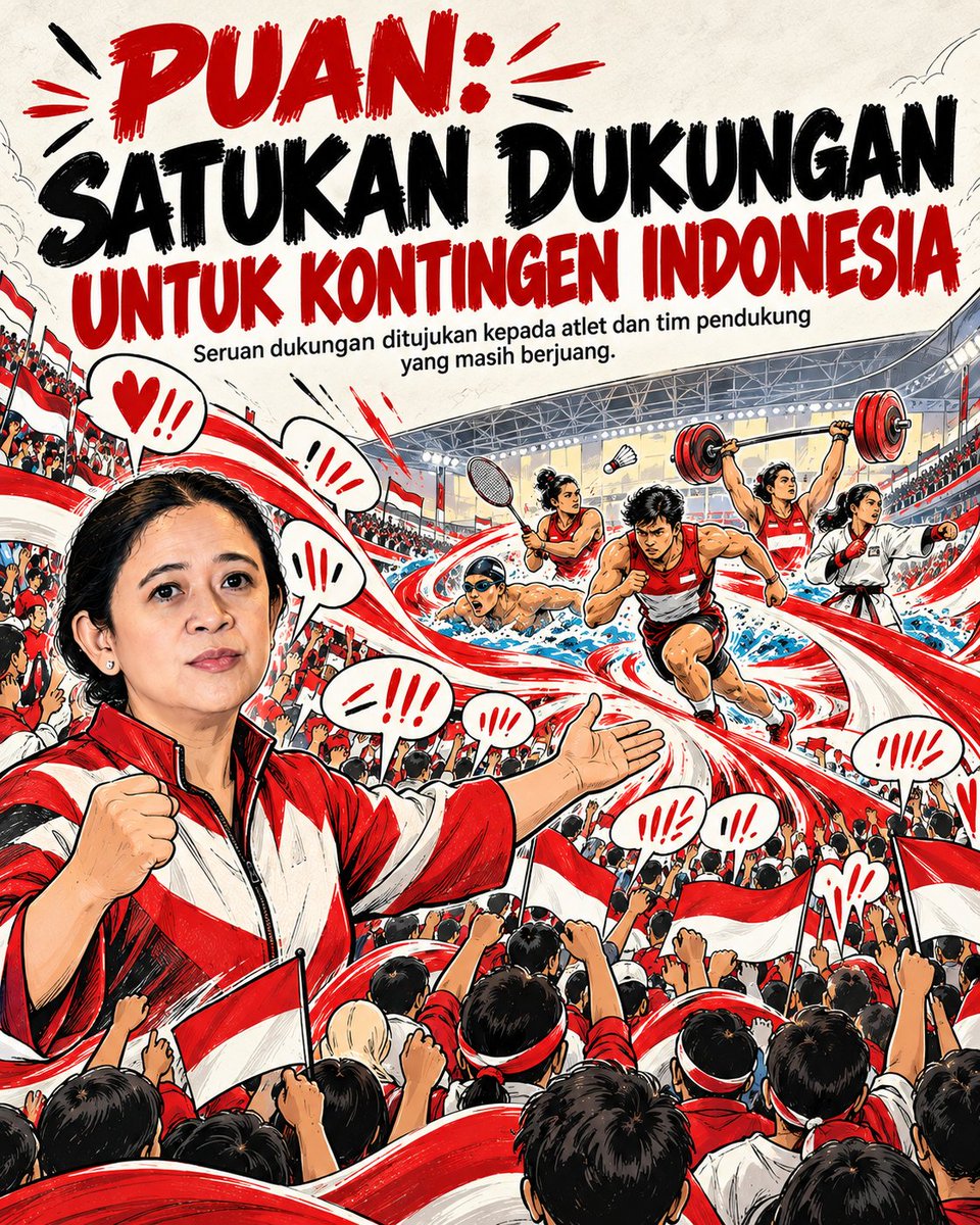 DeandraErcilia's tweet photo. Jangan cari talenta hanya di panggung besar, potensi atlet muda justru banyak tumbuh dari lapangan desa, kampung, dan pelosok daerah untuk menuju panggung dunia. #puanku #puankoe #puanmhrn #puanmaharani https://t.co/6wXhrU8OLb