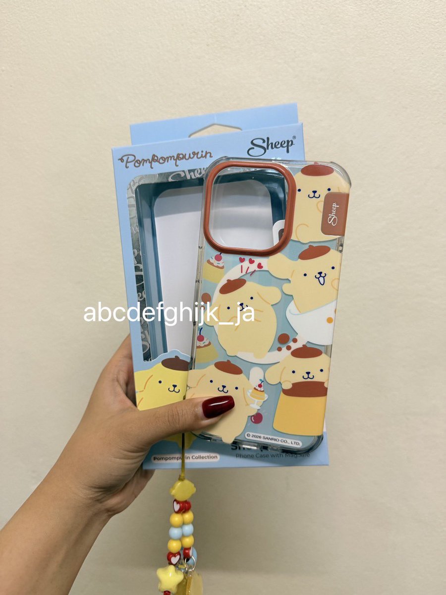 abcdefghijk_ja's tweet photo. เคส Sheep pompompurin 16pro 
ใช้งานไป 1 เดือนค่ะ ยังไม่เหลือง 
ส่งต่อ 400.- มีกล่องครบ

#ส่งต่อsheep #เคสไอโฟน #เคสไอโฟน16pro #sheep #pompompurin https://t.co/bb8zCRLmOW