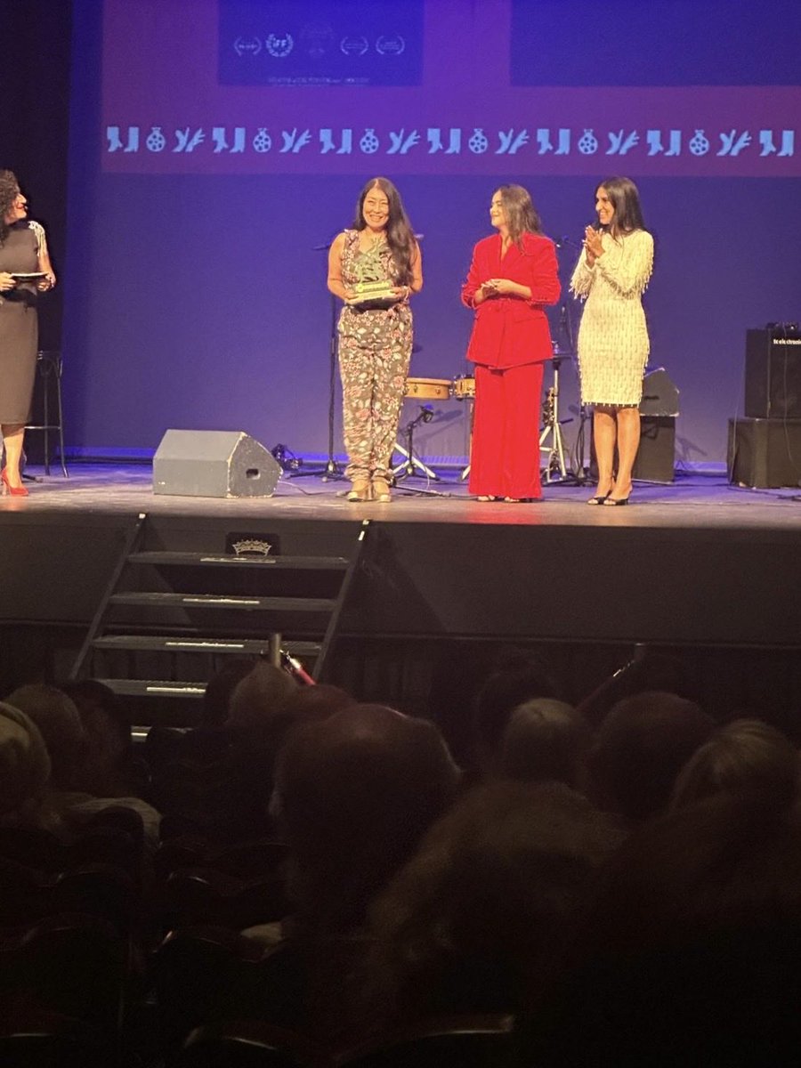 eriFukuhara's tweet photo. 🏆✨ FLAMENCO IKIGAI recibió ayer el Premio al Mejor Cortometraje en el II Festival de Cine Flamenco de Granada.
Me siento feliz y profundamente agradecida.
Gracias al director Emanuel Massa y a todo el equipo. Un honor. https://t.co/ZYHsjR0TE9