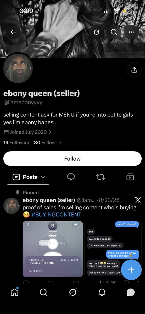 Datbro23's tweet photo. I’m looking for people who are #sellingcontent on Snapchat bc I’m #buyingcontent but I just got scammed so beware. Anyone is still selling a short ft for a  cheap hmu. https://t.co/LLd4mdWYWe