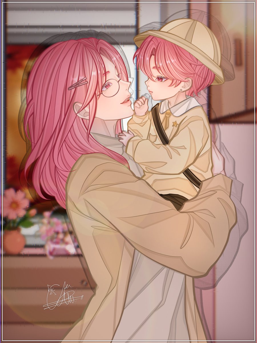 chuuzyu_'s tweet photo. ✧⁠*。𝒦𝑒𝒾 𝒵𝒶𝓀𝒾 &amp; 𝑀𝒶𝓂𝒶𝒽; i drew them both, because i heard a story from Jaki with his mother which was very adorable... so i make a art for them. oh, yeah... also sekalian ngerayain late bday mamah jackiee <3

#keifart #keizaki https://t.co/66e6EWgyAK