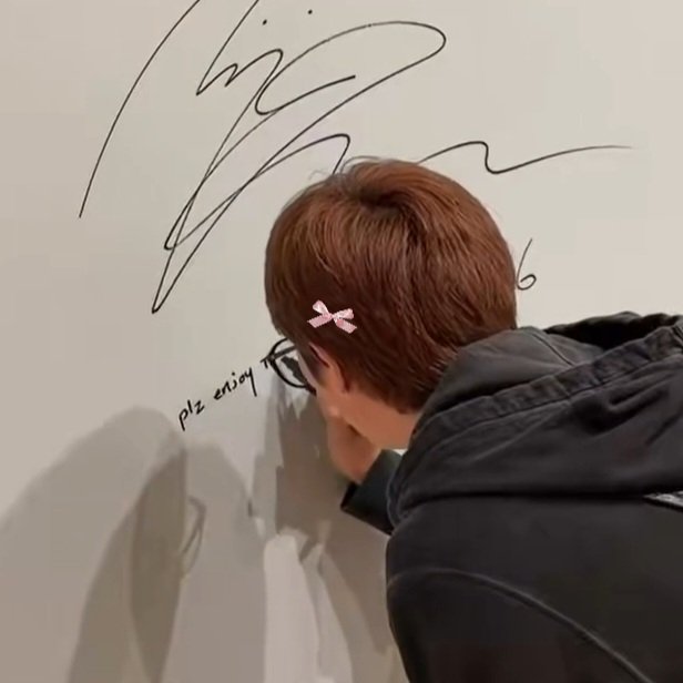 jooniebow's tweet photo. joon adding "plz enjoy ㅠ_ㅠ" at the end. he's so cute :( https://t.co/XYErDQ4tra