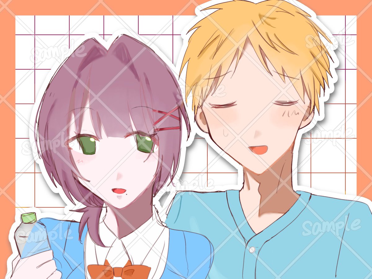 yk38_love's tweet photo. 簡易描き合いありがとうございました🎶 https://t.co/sTXYmGelk9