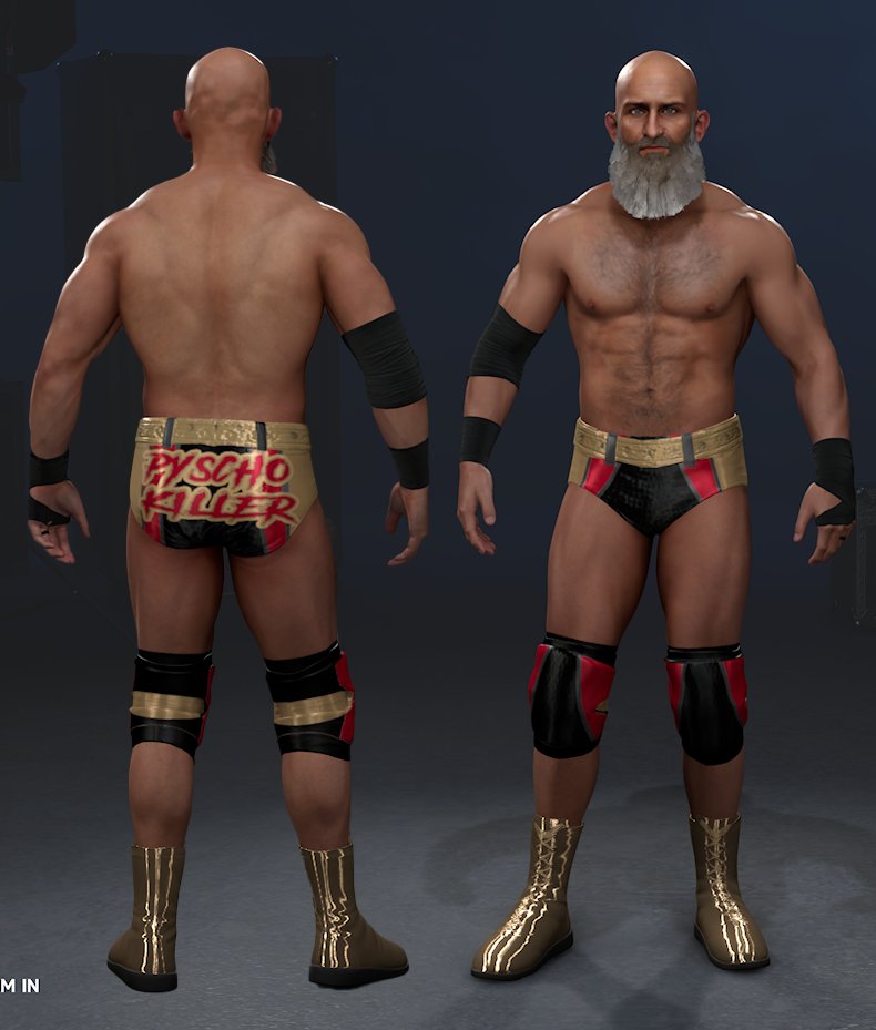 Valoween's tweet photo. Might replace/upload this, but I kinda like the two attires I already did

#wwe2k26 https://t.co/hmoPLnaYU0