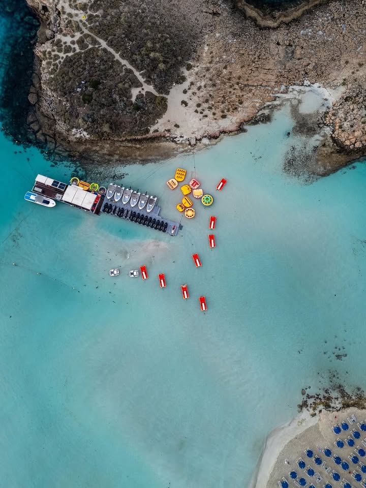 visitcyprus's tweet photo. End-of-September morning views over Agia Napa &amp; Protaras. 🌊🚁🇨🇾

Crystal waters, calm sea breezes, and endless sunshine from above. Autumn? Never heard of it! 🏖️☀️

Who’s booking a late summer escape? 👇#VisitCyprus #AyiaNapa #Protaras

📸 IG perfetto6 https://t.co/Zy7a7tdhow
