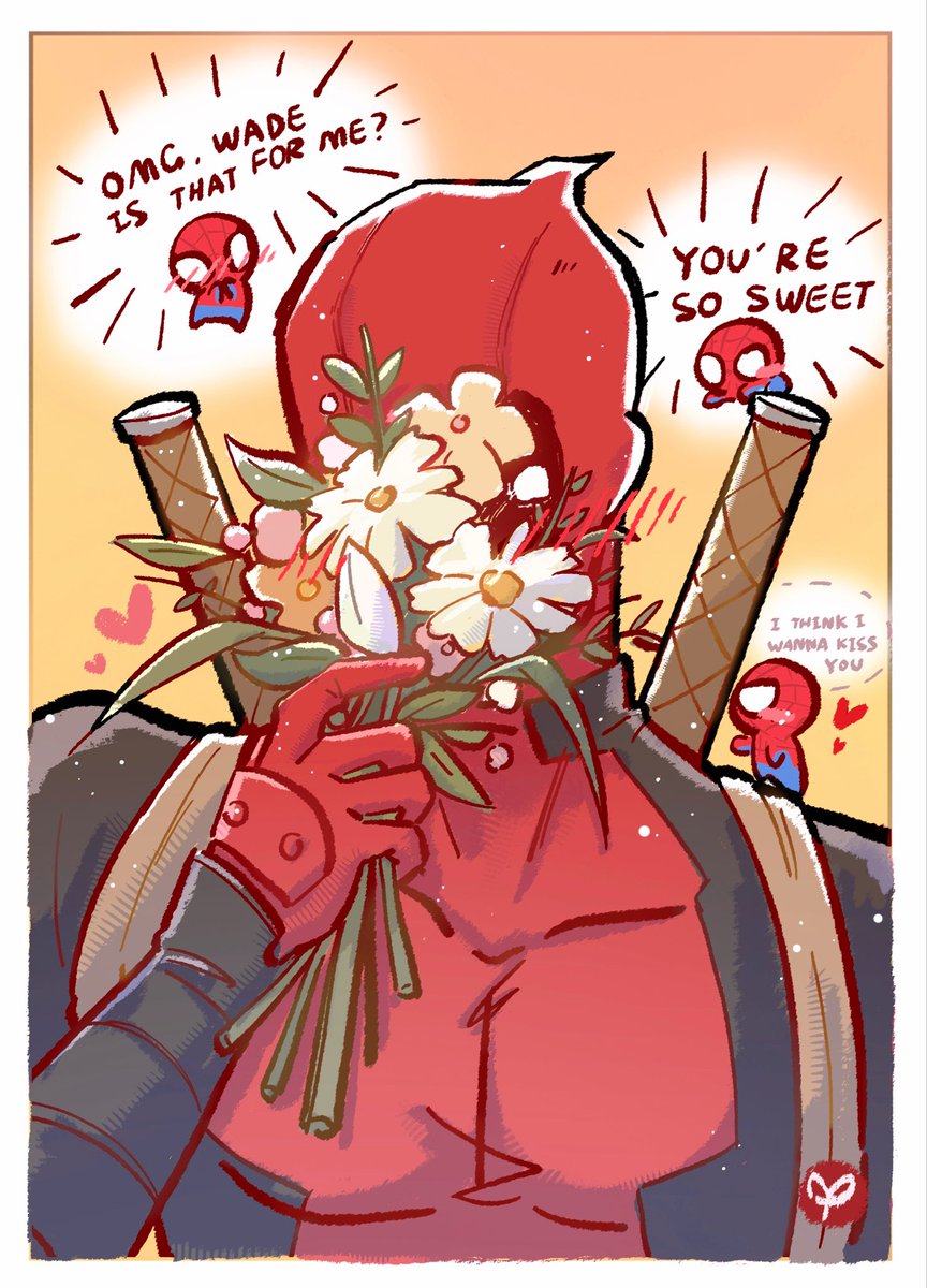 chimpoli's tweet photo. Flower
#spiderman #deadpool #spideypool #贱虫 https://t.co/MJA4zUuz9m